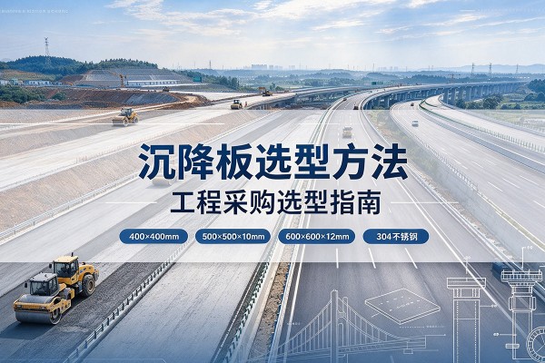 泸州沉降板选择方法