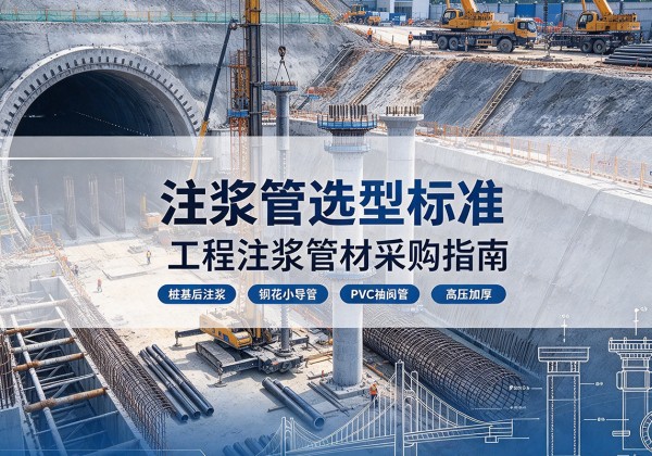 泸州注浆管选型标准
